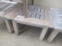 Colchester Teak Square Side Table by Barlow Tyrie