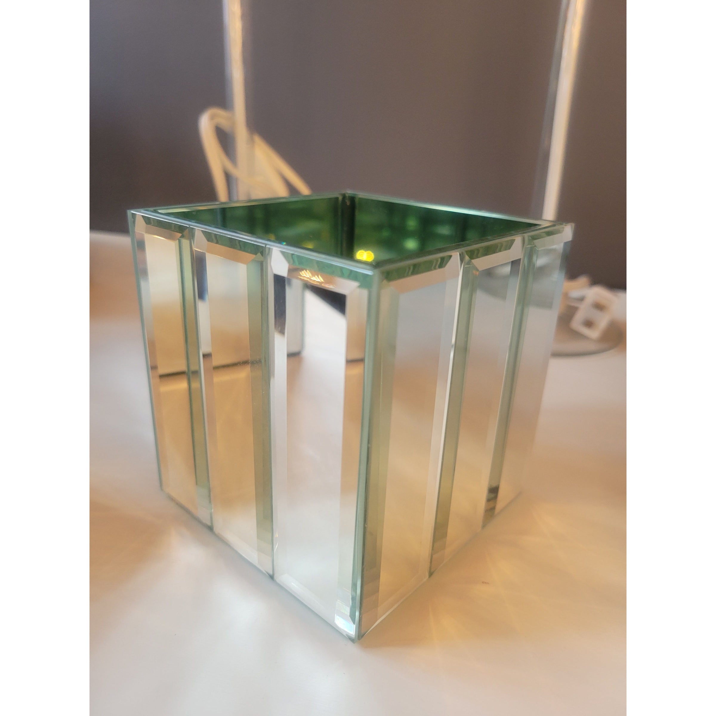 Mirror Glass Cube