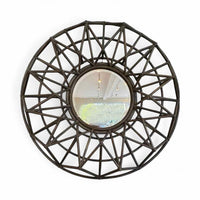 Palecek Bamboo / Rattan Round Mirror