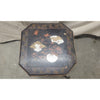 Antique Bamboo Side Table w/ Lacquer Top - AS IS