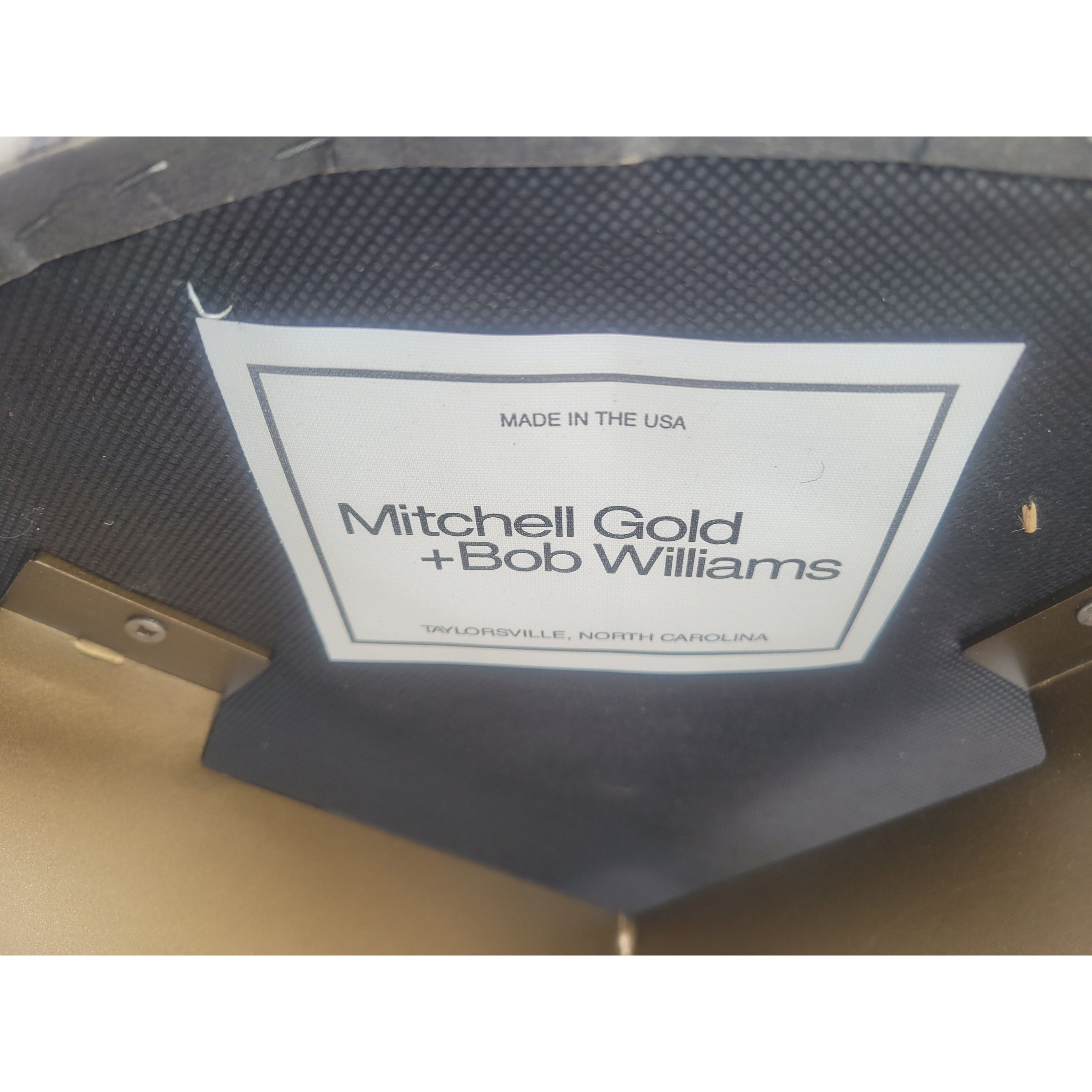 SET of 4 'Remy' Upholstered Dining Chairs on Pewter Legs by MG&BW (AS IS)