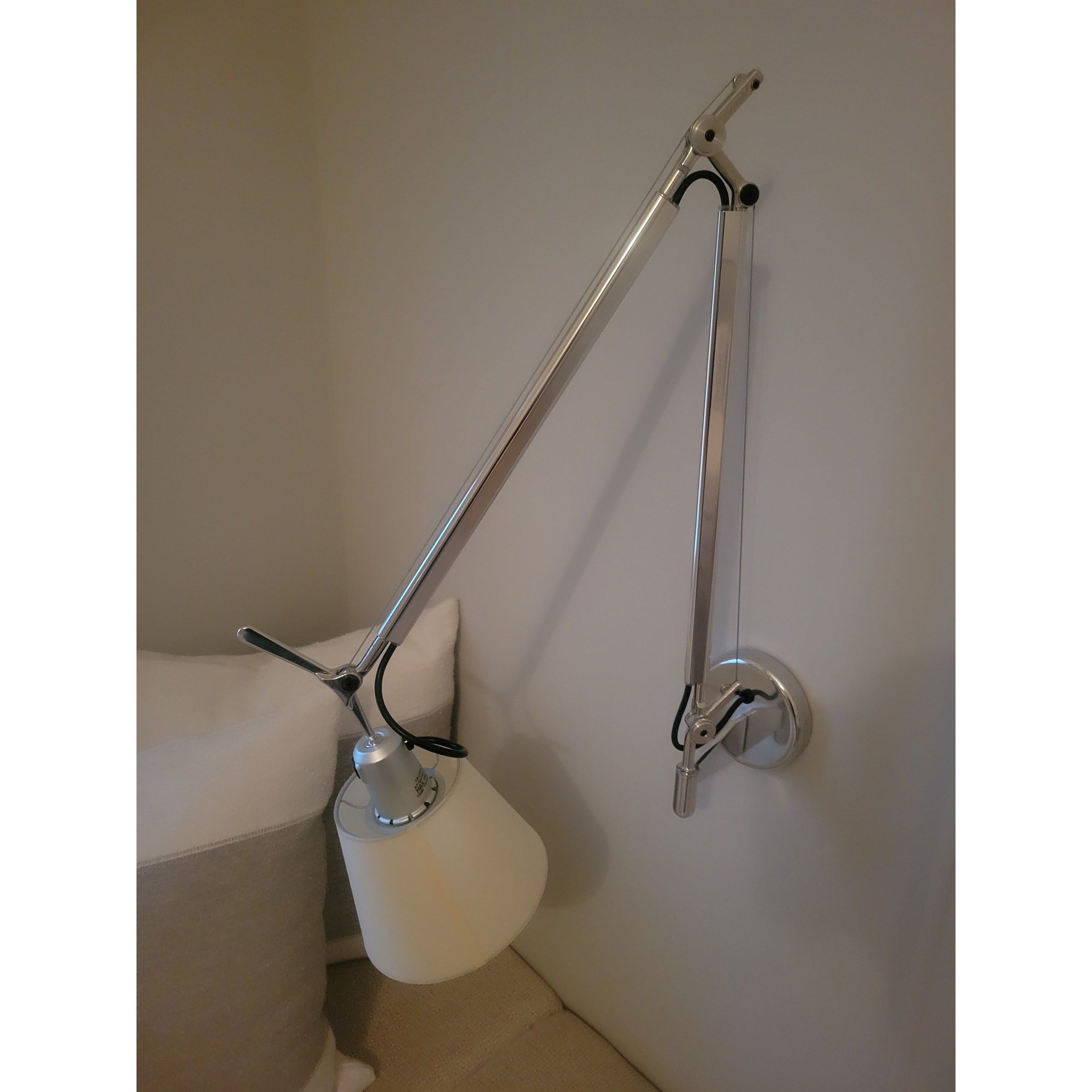 Adjustable Metal Wall Light by Artemide