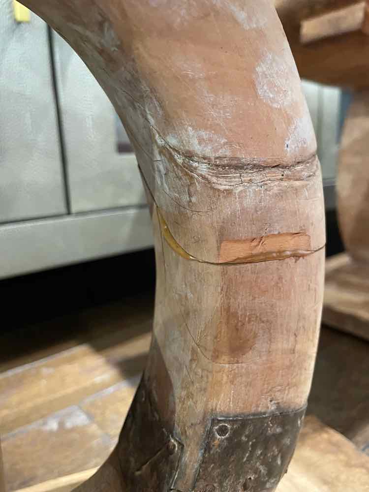 Ceremonial West African Ashanti Wood Stool (AS IS)