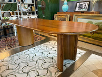 "Paden" Dining Table in Sandy Acacia Finish