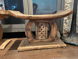 Ceremonial West African Ashanti Wood Stool