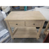 PAIR of 2-Drawer Wood Night Stands w/ Shelf