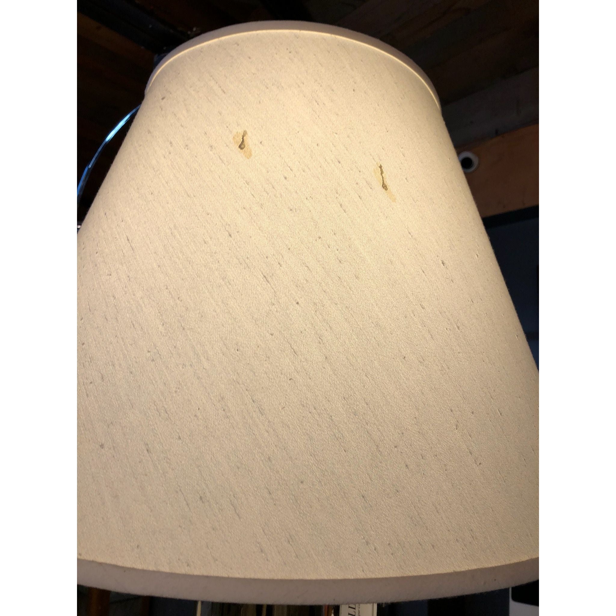 Roger Thomas Collection Mercury Glass Table Lamp w/ Shade - AS IS