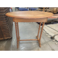 Split Wood Side Table (AS IS)