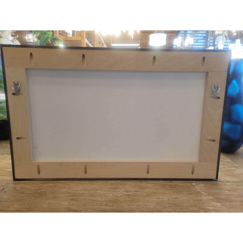 "Quelled" Art by Chad Fonfara in Black Frame