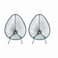 Pair of Web Chairs - colletteconsignment.com