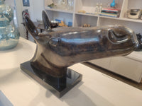 'Stallion I' Bronze Sculpture on Marble Base Ed. 2/9 by Robert L. Hooke