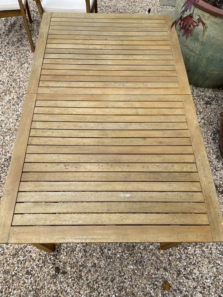 Teak Outdoor Extendable Dining Table