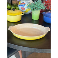 Le Creuset Yellow Oval Dish