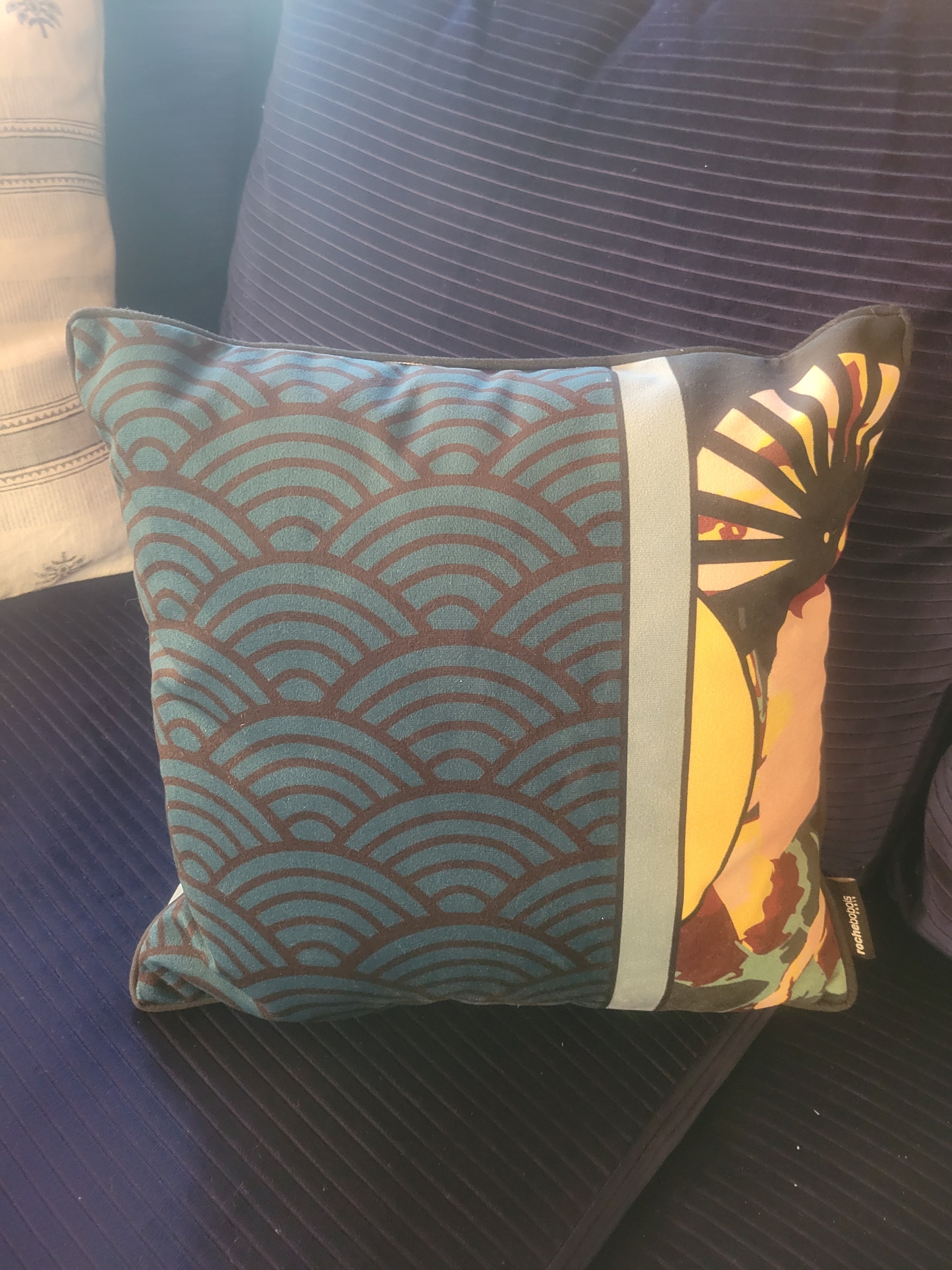 YUMI Square Pillow by Roche Bobois