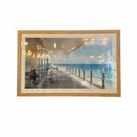 Florida Seascape Photograph in Wood Frame