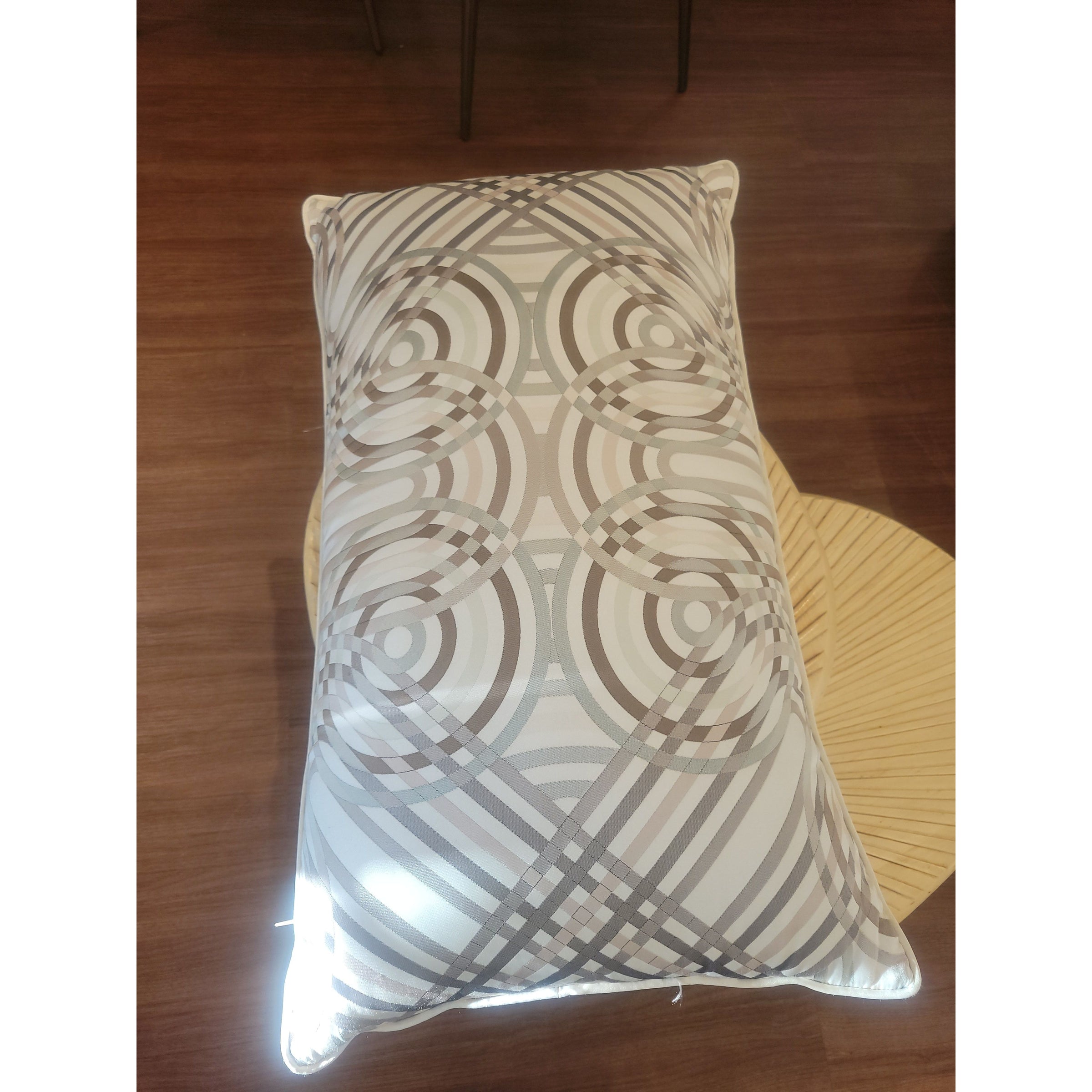 Swirl Print Pillow