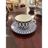 Hermes Bleus d'ailleurs Porcelain Coffee Cup & Saucer