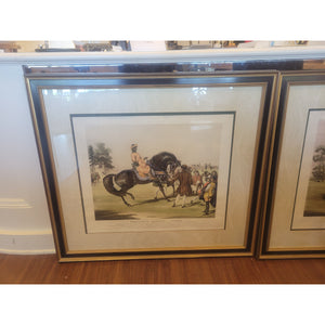 Antique 'Godolphin Arabian Scham' Print by F.C. Turner