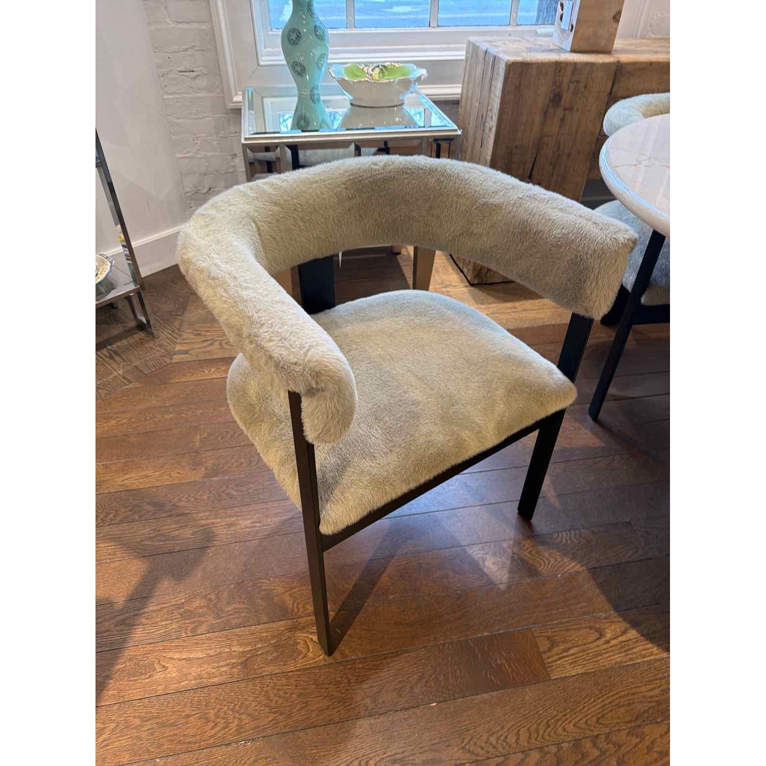 SET of 8 'Darcy' Dining Chairs by Interlude - colletteconsignment.com