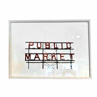 Market Place Art Print 37.5"W x 25.5"H