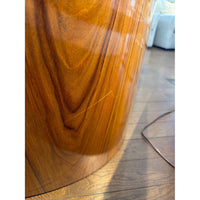 Lacquered Rosewood Chaise Lounge by Holly Hunt w/ Rogers & Goffigon Upholstery - colletteconsignment.com