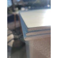 Square Blonde Wood Folding Card Table