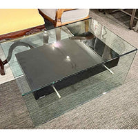 Roche Bobois Glass End Table