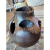 Ikebana Gray & Tan Sculptural Vase