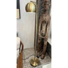 Brass Modern Globe Floor Lamp