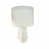 White Plaster Table Lamp