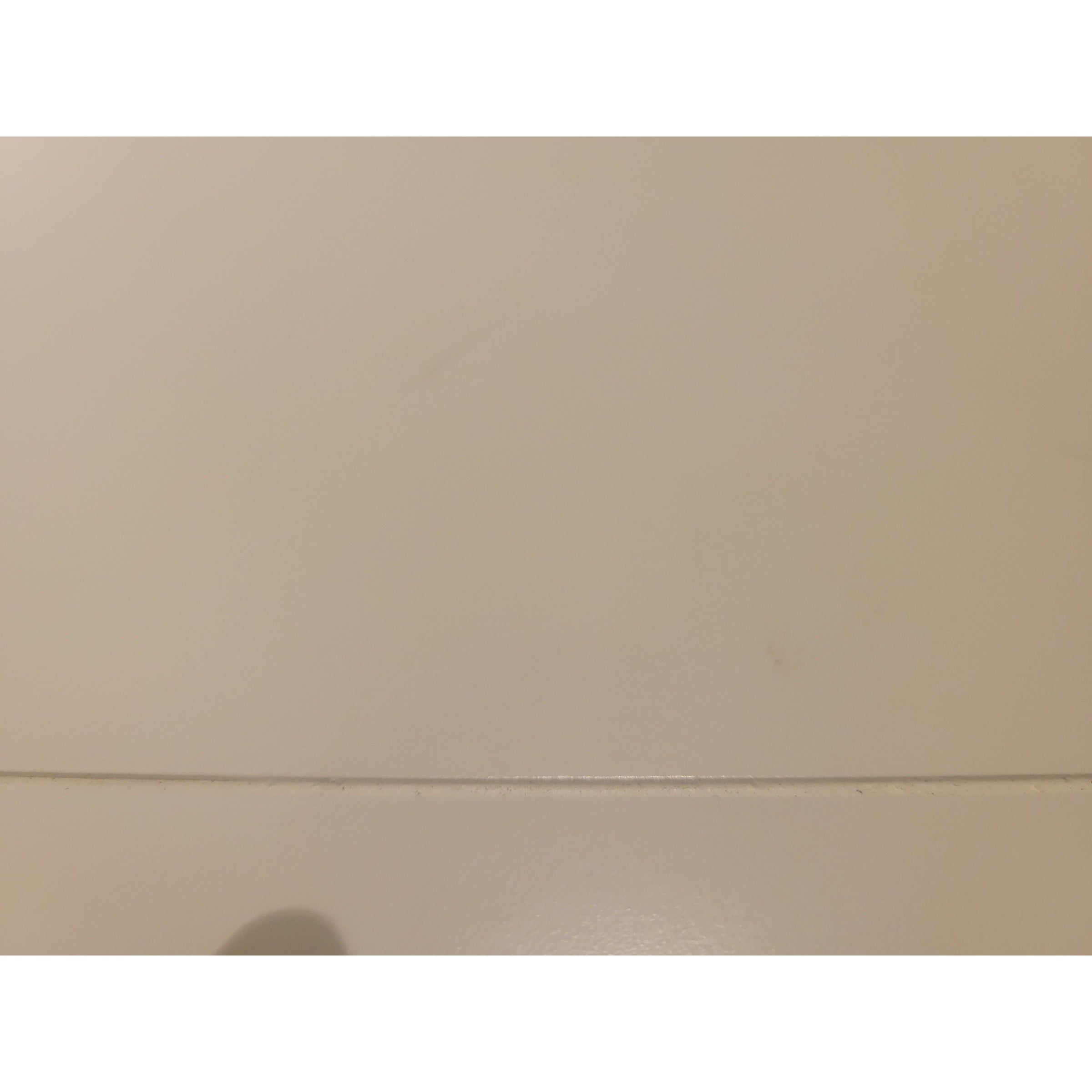 PAIR of Contemporary White Wood Dovetailed 2-Drawer Nightstands