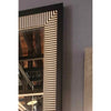 Large Ridged Metal Frame Mirror by Mark Humphrey Gallery