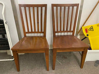 PAIR of Maple Dining Side Chairs by Ethan Allen
