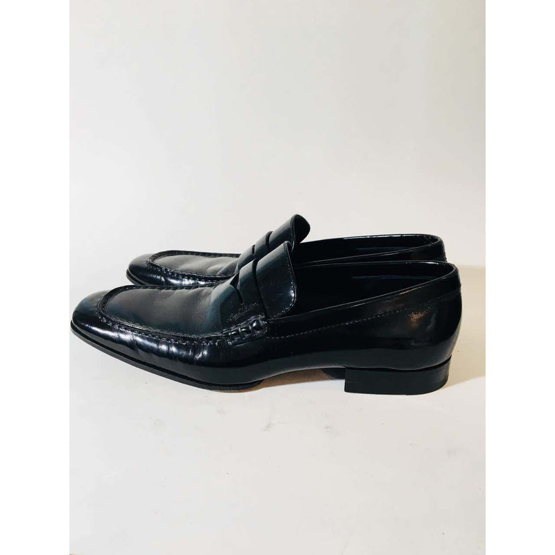 Louis Vuitton Black Leather Dress Shoes