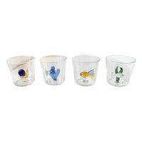 SET of 4 Fish Tumblers by Ichendorf Milano
