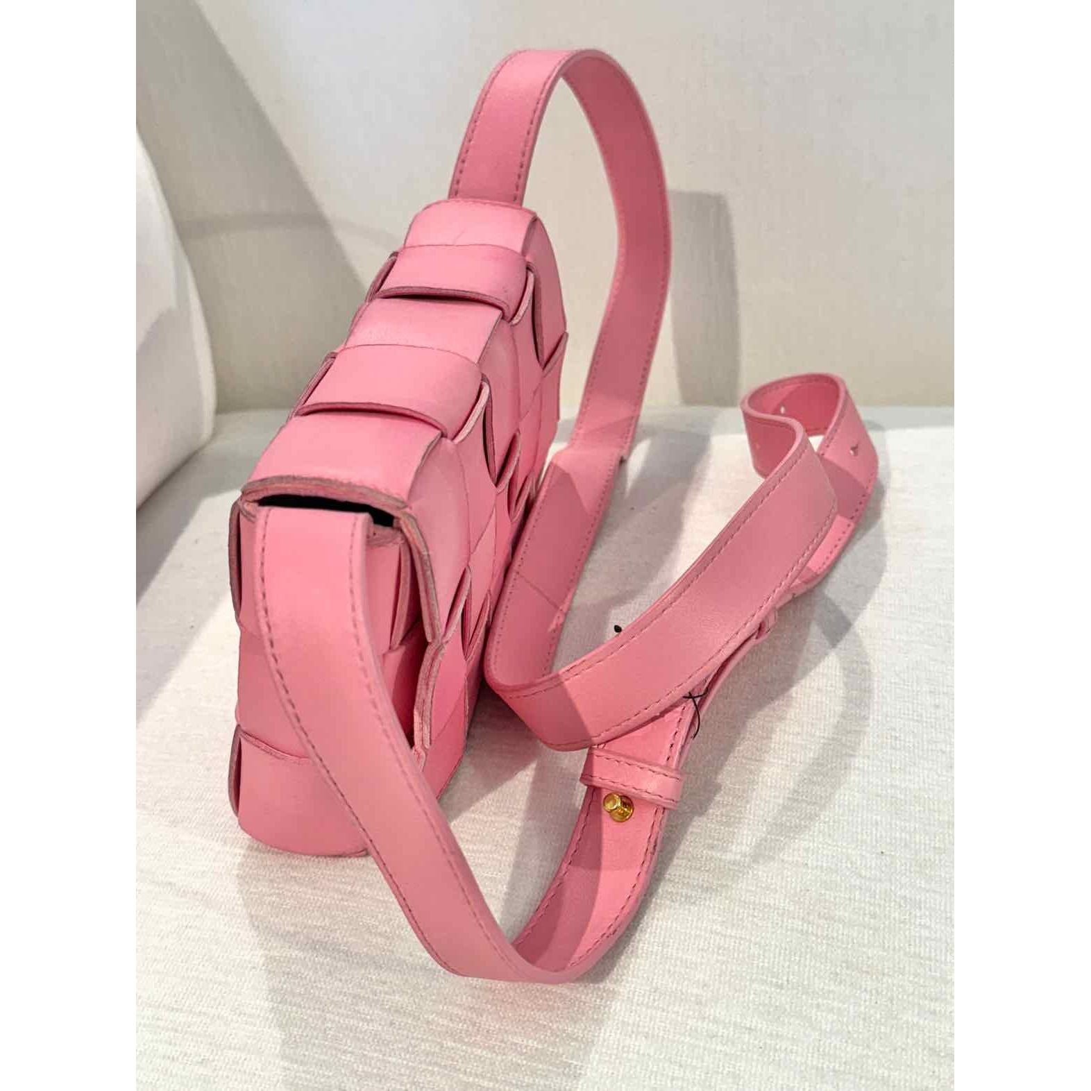 Bottega Veneta Cassette Pink Bag