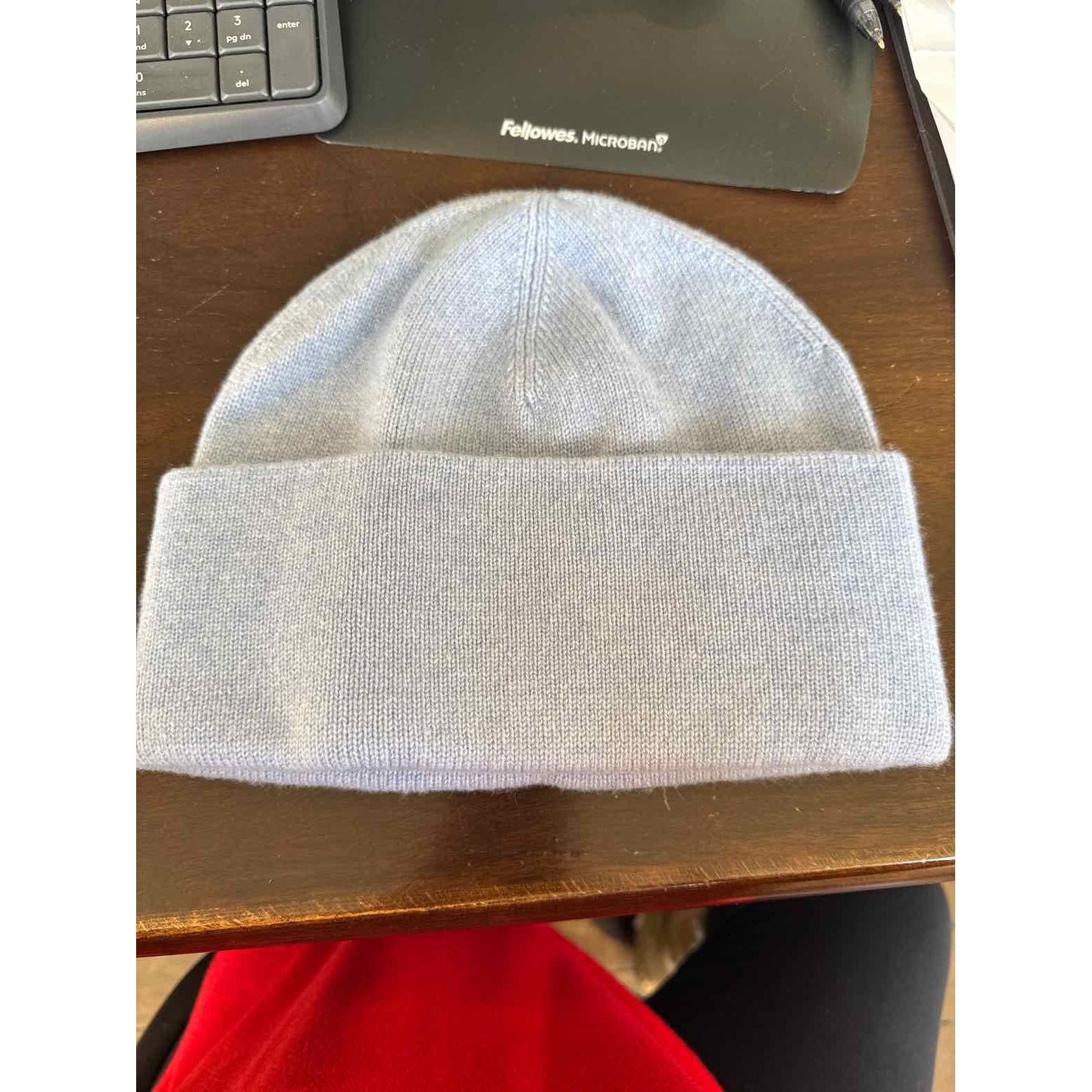 Women's William Sharp Powder Blue Hat and Gloves - colletteconsignment.com