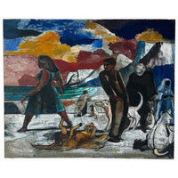 "Women in Blue Dress" by Paton Miller