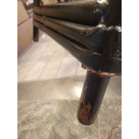 PAIR of Antique Chinese Ebonized Bamboo Stickback Chairs (As Is)