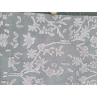 8x11 Pink Floral High Pile Rug