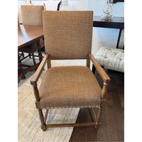 Set of 8 Model #2881 Rembrandt Dining Chairs by Artistic Frame in Pierre Frey Fa