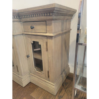 St. James Gray Oak 5-ft Media Console by RH (AS IS)