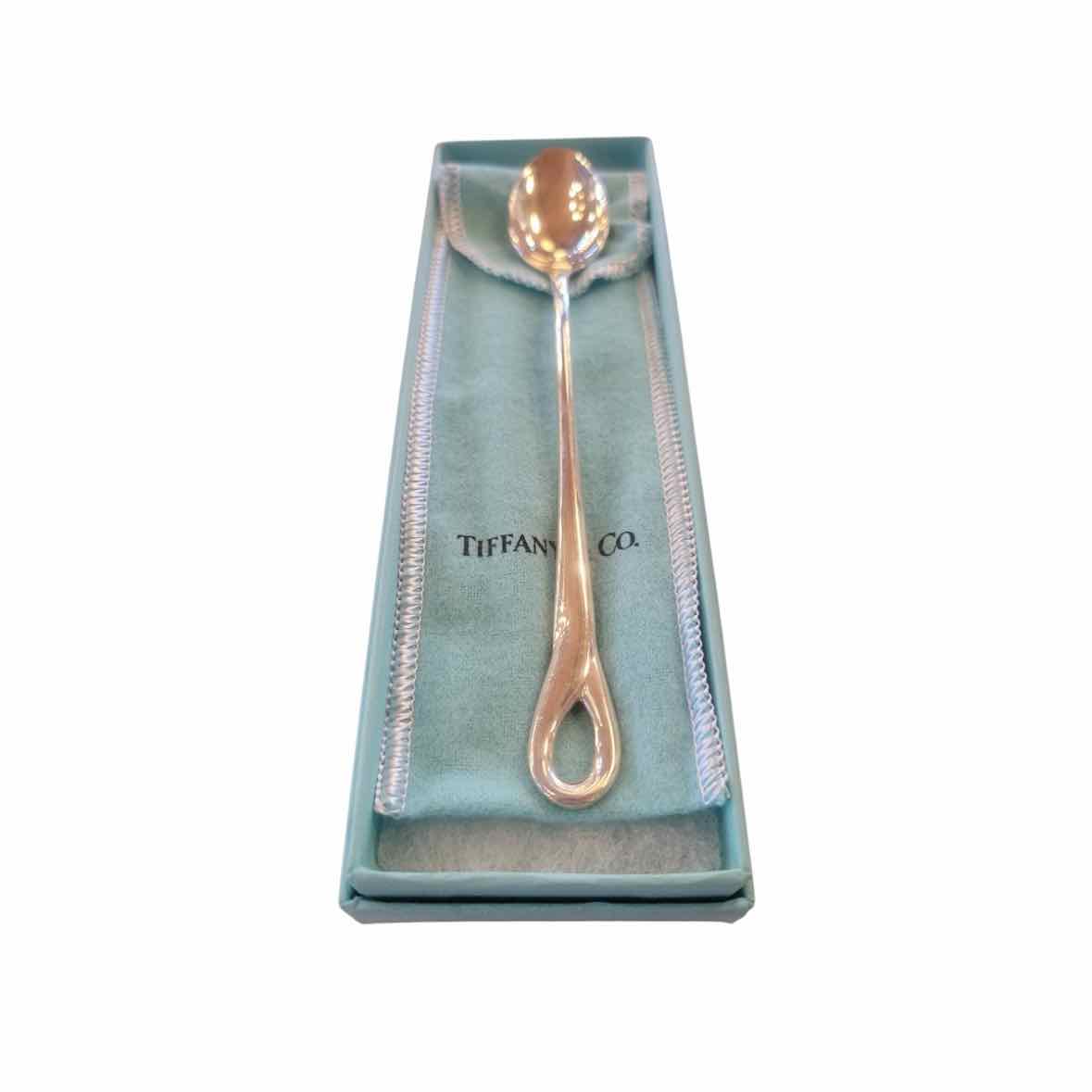 Italian Sterling Silver Spoon by Tiffany w/ Gift Pouch
