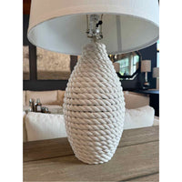 White Pair of Table Lamps