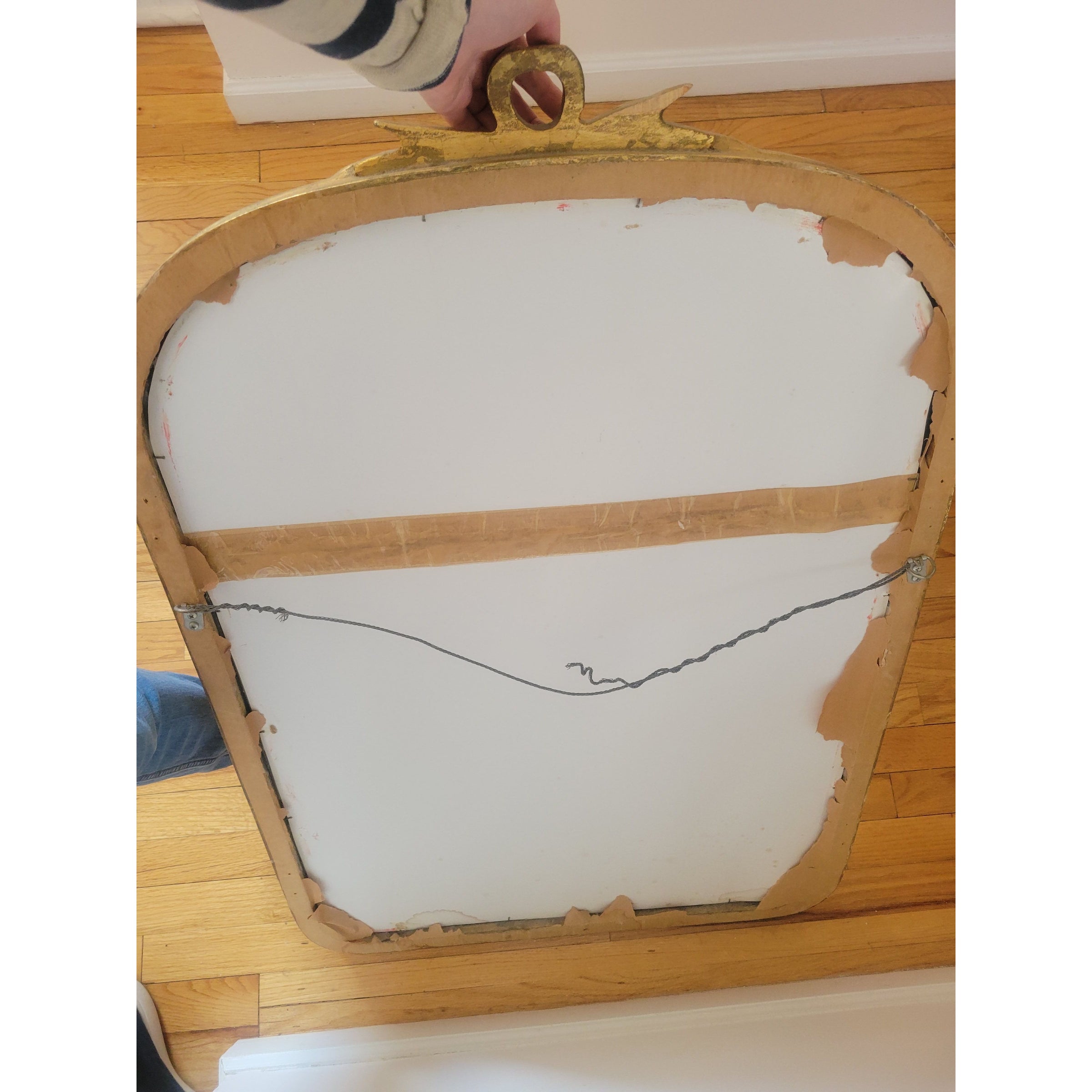 Gold Painted Friedman Brother Mirror