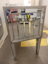 Vintage Mirrored Glass Sideboard (AS IS)