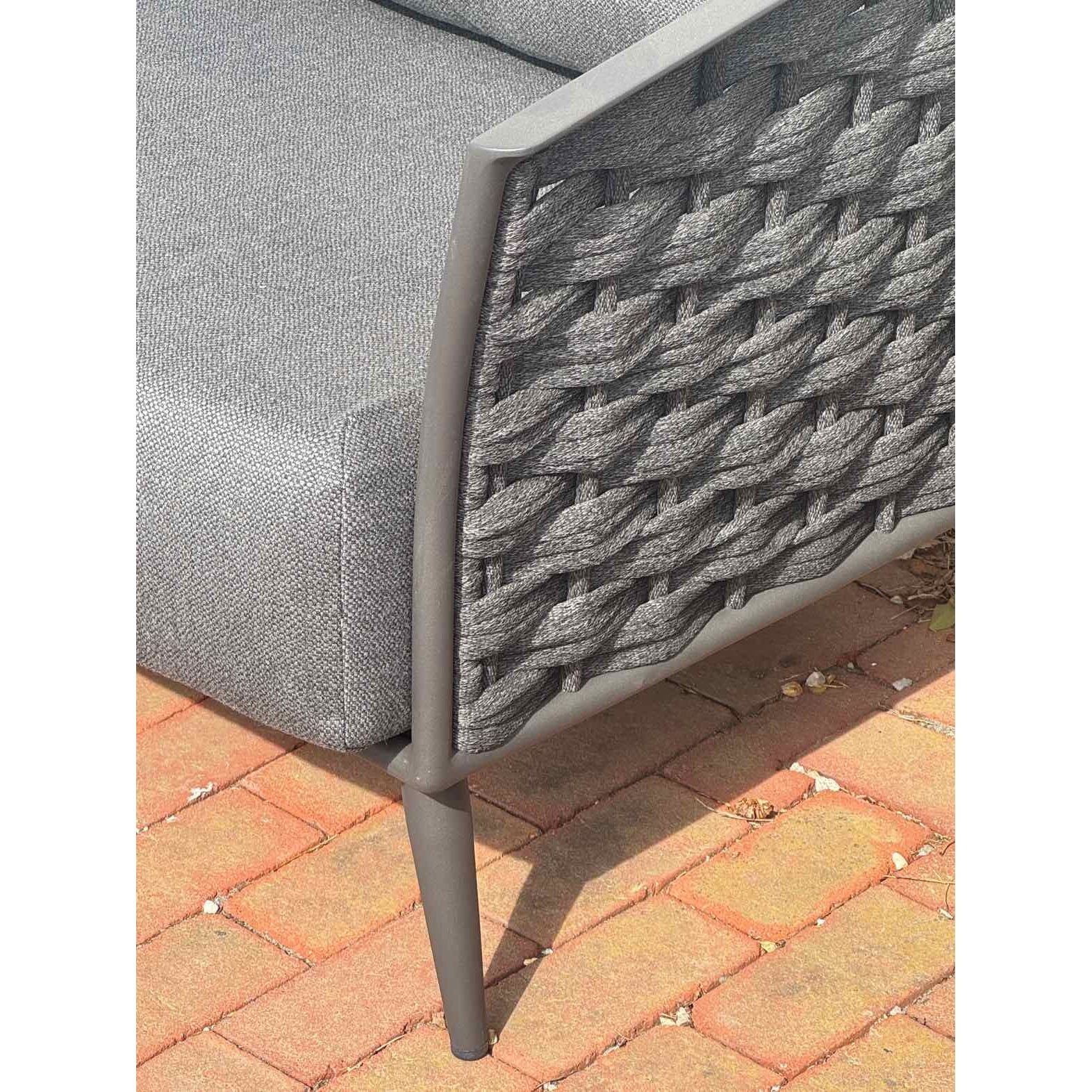 Cascade 3-Seater Sofa in Anthracite Gray (AS IS)