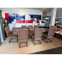 Custom Spanish Dining Table by Dennis & Leen for Holly Hunt 132"L x 50"W x 30"H