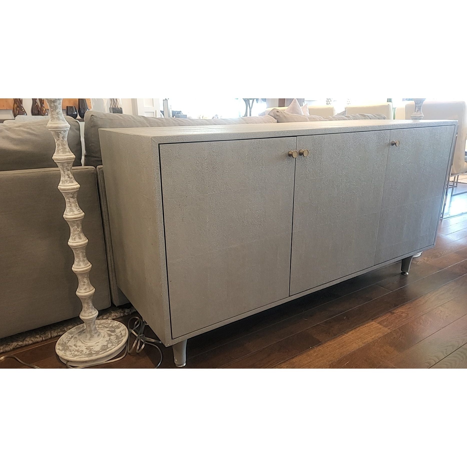 Castor Gray Shagreen Ramon Buffet by Made Goods