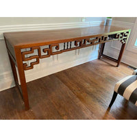 Asian Wood Console Table